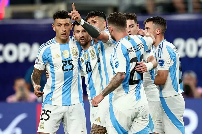 Argentina vs Áo đều có phong độ thăng hoa